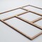 Ekena Millwork Large Sheffield Decorative Fretwork Wood Wall Panels, Red Oak, 23 3/8"W x 23 3/8"H x 3/8"T WALW24X24X0375SHFRO - alternate 6